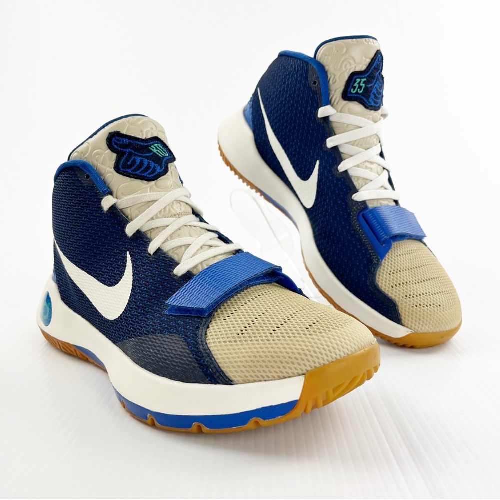 Nike KD Trey 5 III Limited Blue Athletic High Top Basketball Sneakers Shoes